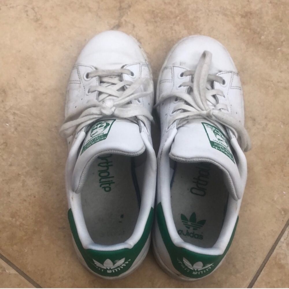 Stan Smith green & white Shoes